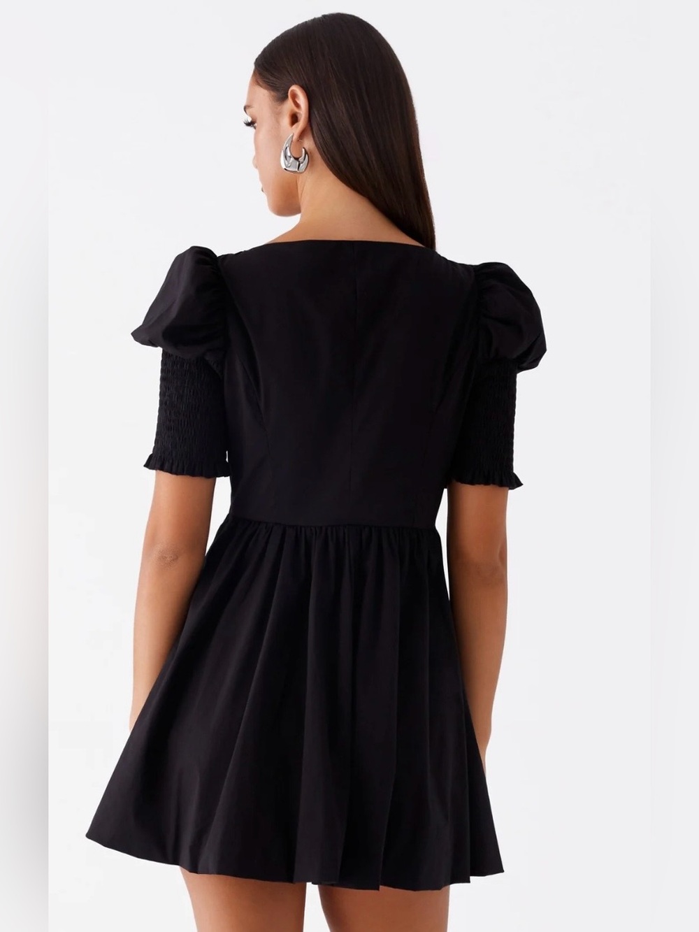 NWT Peppermayo Tie Front Mini Dress Size 2 - Picture 3 of 8
